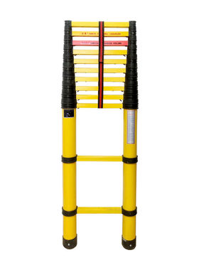 兴航发玻璃钢竹节便携耐压35kv绝缘鱼竿式伸缩梯4.5mXHF-JZJ4.5