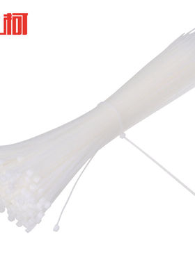 上柯W0865国标尼龙扎带白色8mm*300mm（250根*5包)
