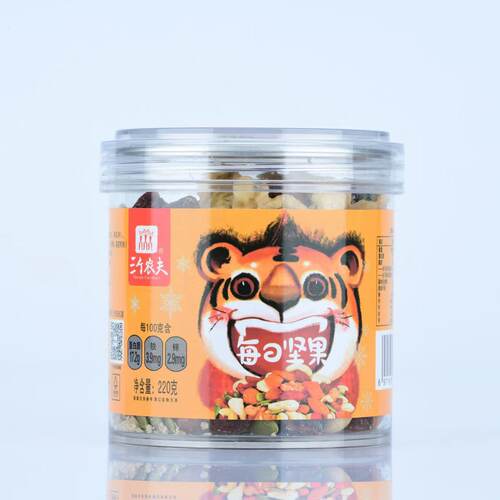 三个农夫老虎版坚果罐装