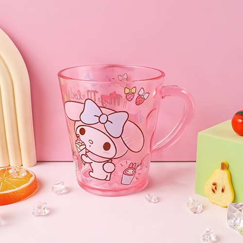 儿童美乐蒂漱口杯塑料透明