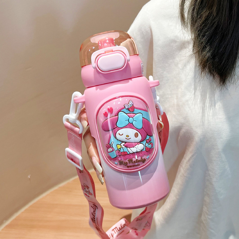 卡通美乐蒂保温杯可爱水壶
