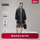 Rains防水面料工装 夹克抽绳外套休闲百搭简约秋冬男女Cargo 12060