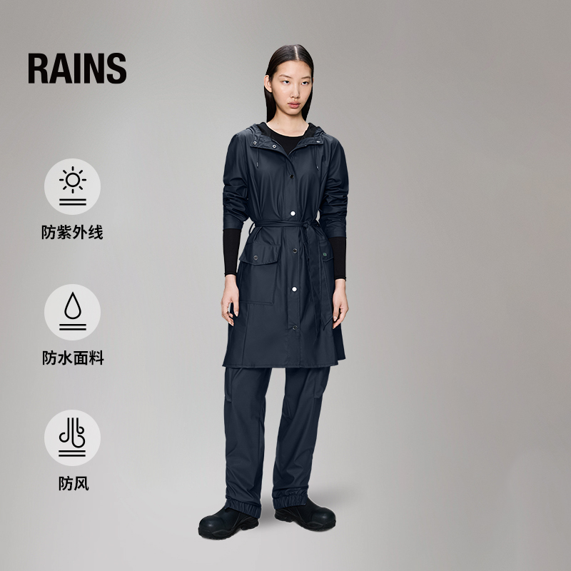 女士风衣RAINS时尚外套