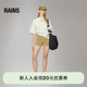41370 春夏潮流男女Waffle 41390 休闲短裤 Rains华夫格T恤上衣短袖