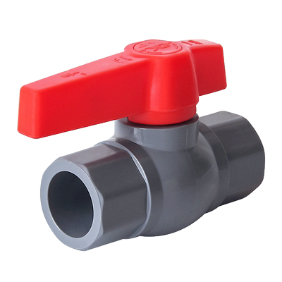 百盛水管配件PVC球阀水开关塑料