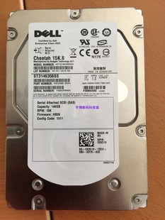 Dell 0XX518 SAS 15K 3.5 原装 146G ST3146356SS服务器硬盘 戴尔