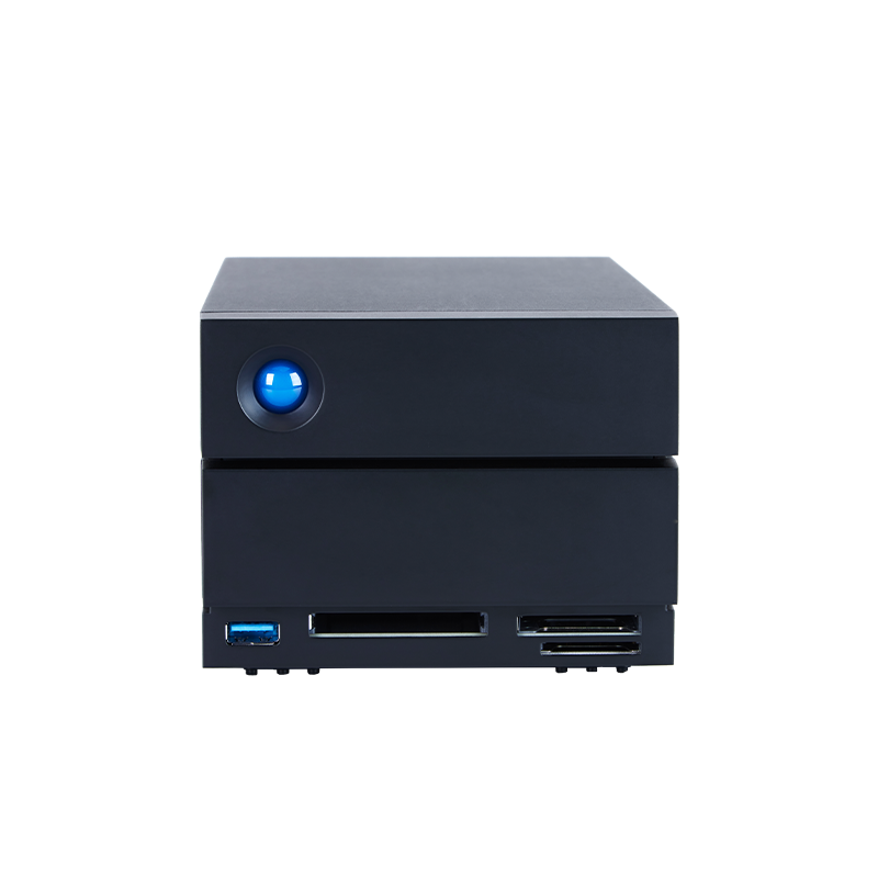 雷孜LaCie 2big Dock 16TB雷电3/4磁盘阵列20T企业级28T高速40TB
