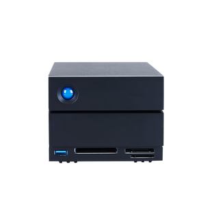 雷孜LaCie 2big Dock 16TB雷电3/4磁盘阵列20T企业级40T高速60TB