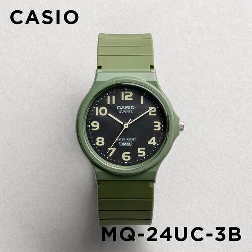 Casio卡西欧学生考试手表男 运动防水小黑表情侣MQ-24UC-3B/MW59