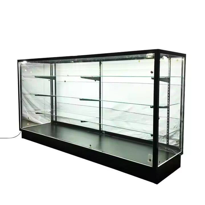 定制玻璃展柜工厂直销首饰柜台精品展示柜手机配件产品陈列柜矮柜