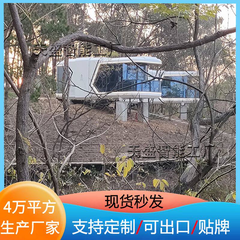 移动民宿太空舱 无人超市集装箱活动房 网红民宿生产厂家太空仓