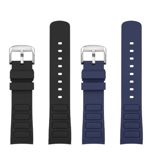 适配Mido美度新款舵手TV系列M049526A弧口橡胶手表带男表配件22mm