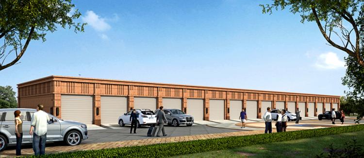 车库入口设计案例效果图 停车库 商场停车场  地下停车库