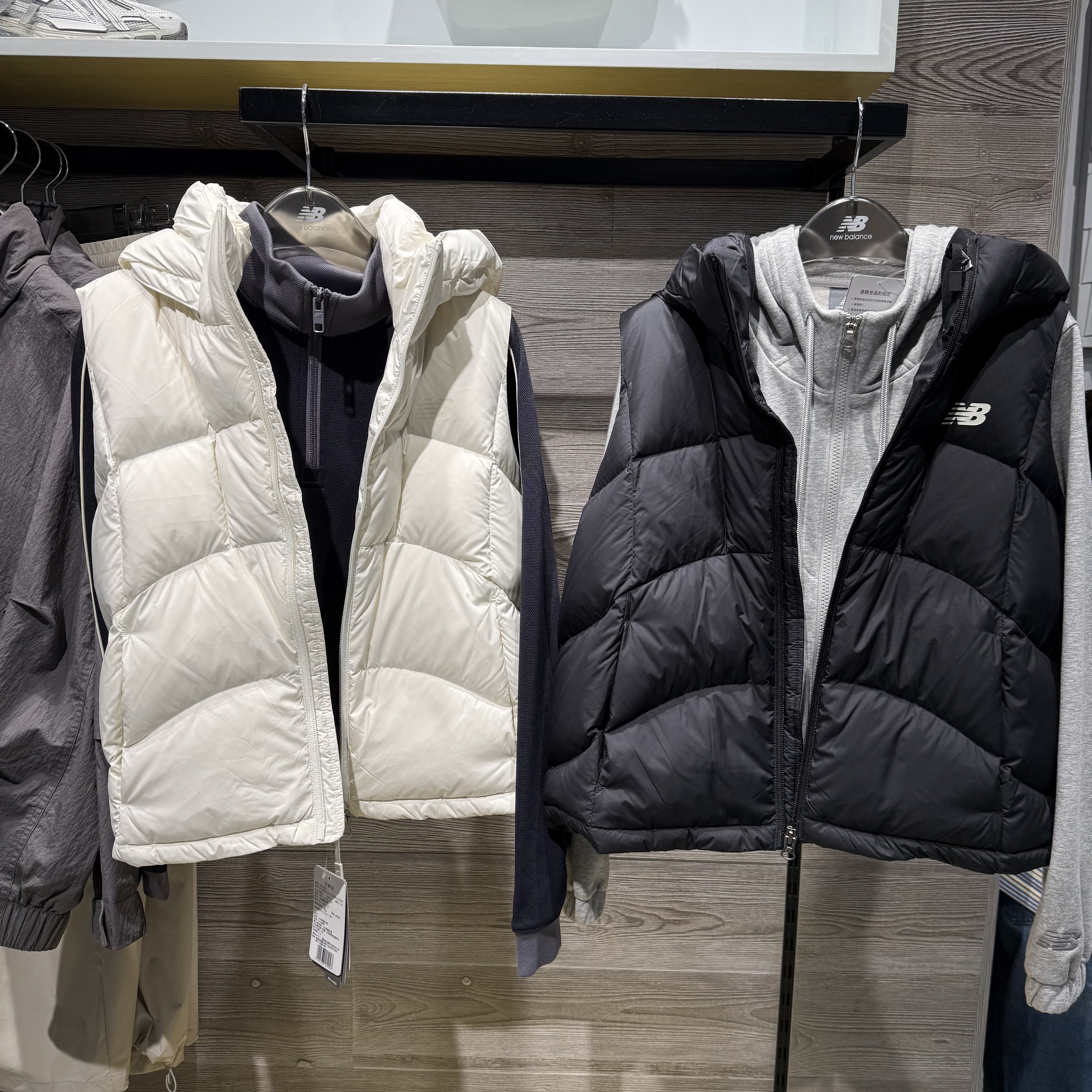 NB26女款冬季保暖羽绒马甲