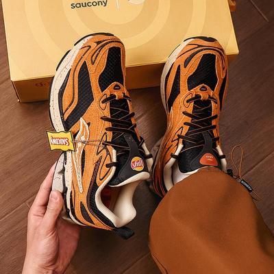 索康尼乐事联名休闲鞋男鞋2026新款GRID FUSION缓震运动鞋S79063