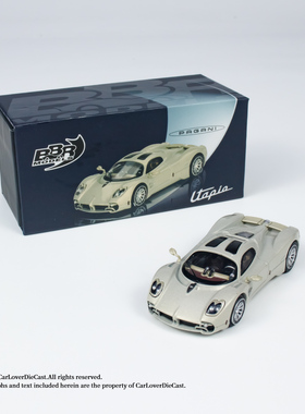 BBR 64 帕加尼乌托邦Pagani Utopia Presentation Grigio合金车