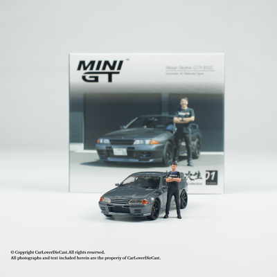 MINIGT869尼桑GTR(R32)合金车