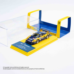 Tarmac Works TW 法拉利F40 GTE Le Mans合金车1:64模型摆件