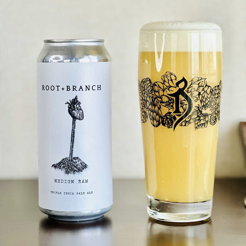 老K美国RootBranch本末9月空运高分尖货浑浊ipa淡艾高度精酿啤酒