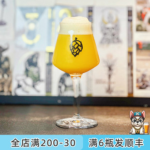 Monkish僧侣啤酒杯玻璃杯TEKU特酷精酿啤酒高脚杯子330ml 1个