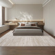 古臻原木风卧室地毯 进口意式 简约素色主卧儿童房床边毯加厚高级
