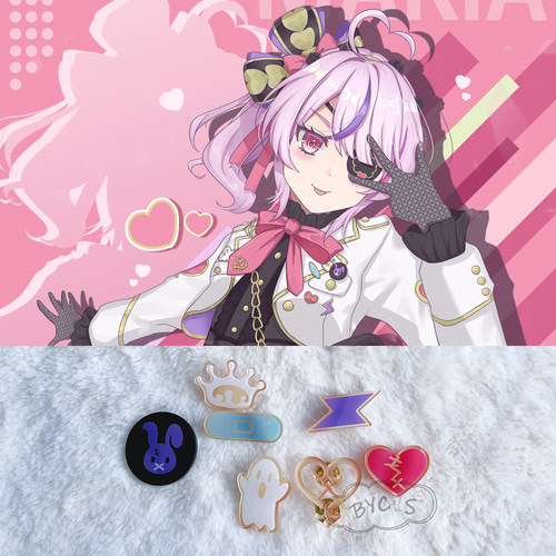 虚拟偶像MariaMarionette胸针