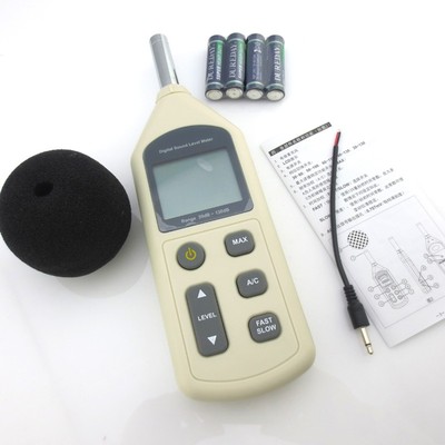 数字式噪音计噪音仪分贝仪声音测试仪高精度声级计便携式分贝计