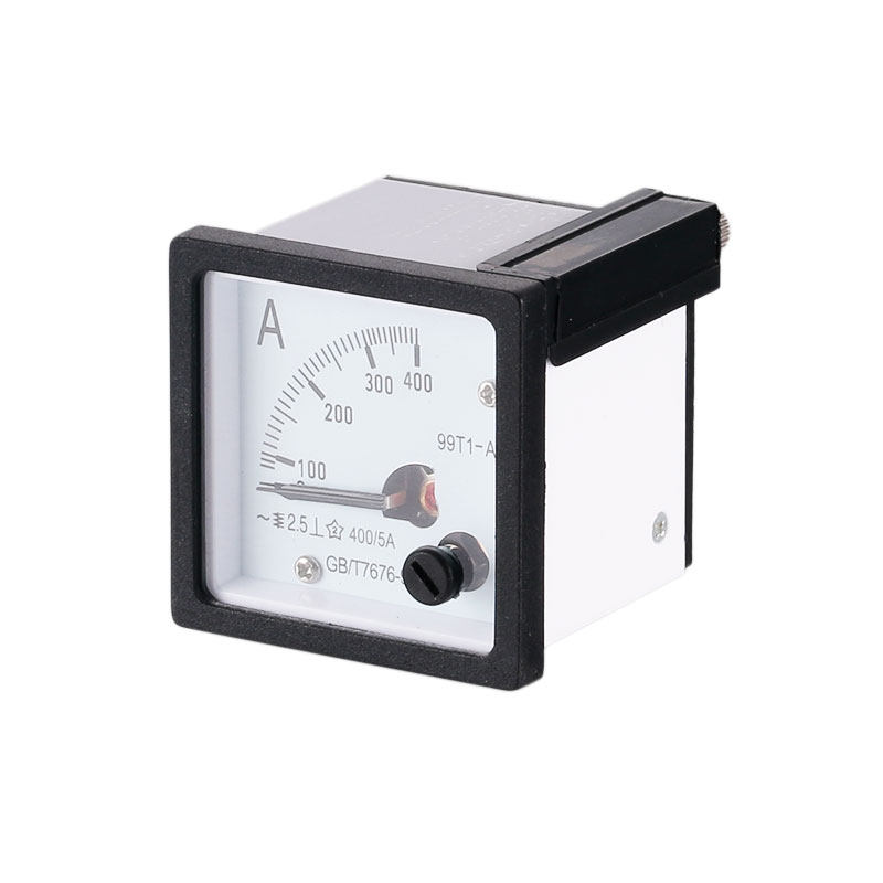 99T1-A 指针式交流电流表5A 30A 50/5 600/5抽屉柜专用 开孔44*44