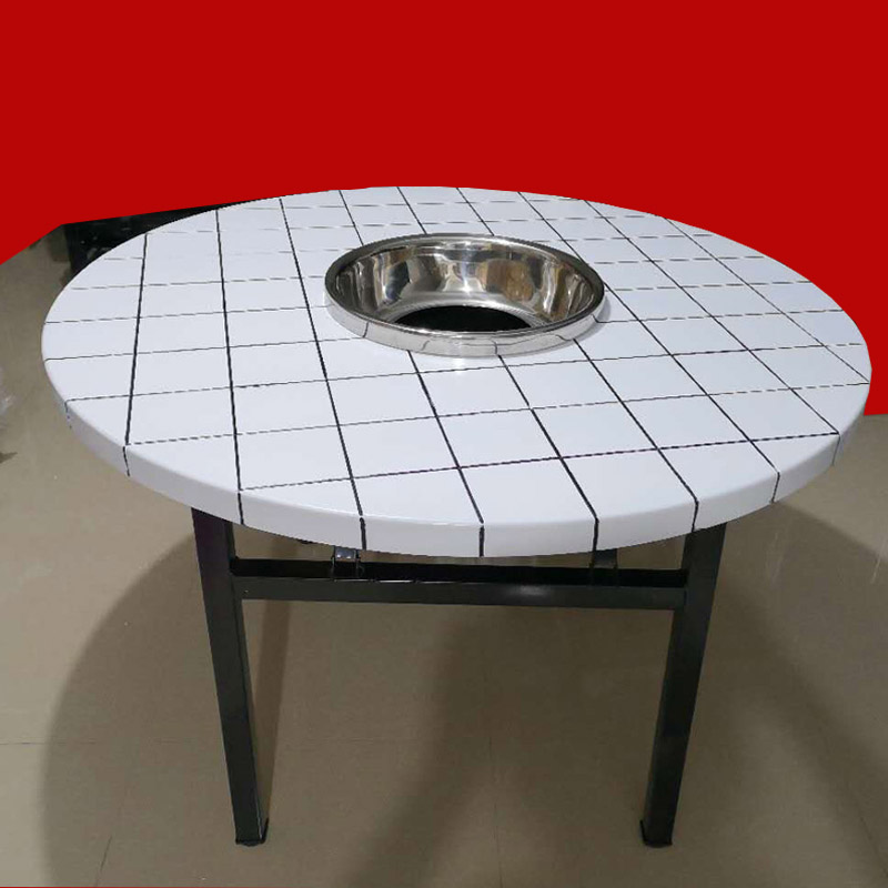 实木仿制瓷砖桌外摆桌串串火锅y桌收折夜市桌摆摊桌折叠便携餐馆