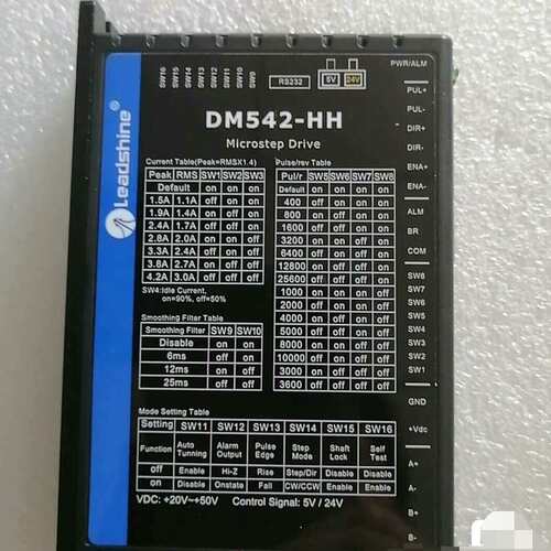 议价雷赛驱动DM542-HH,可随意切换24V,5V可维修