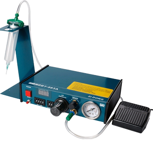 点胶机983A自动数显手动半自动锡膏硅胶灌胶机工业定时定量出胶机