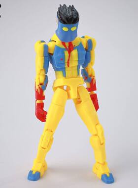 无敌少侠周边3D打印多关节超人可动手办人偶动漫周边玩具礼物