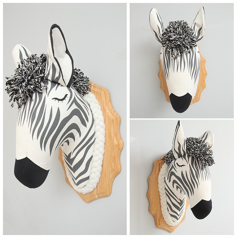 Northern Europe animal Deer zebra Wall hanging Wall decoration Wall hangings Pendants wall Entrance Pendant bar metope ornamentin the Home accessories , Mural  category - from Buy2taobao.com to provide professional Taobao agent buy service
