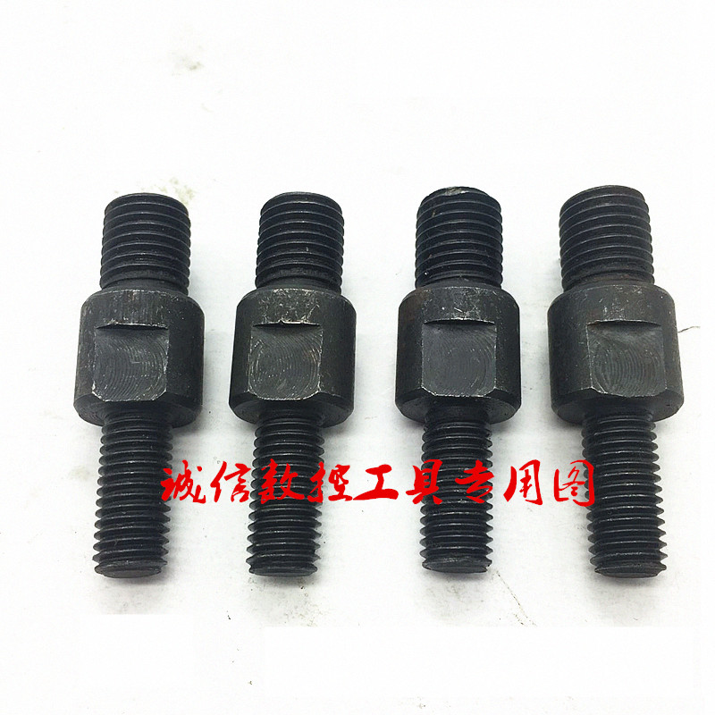 C型法兰盘双头螺丝数控车床三爪四爪卡盘200 250连接过渡盘C螺丝