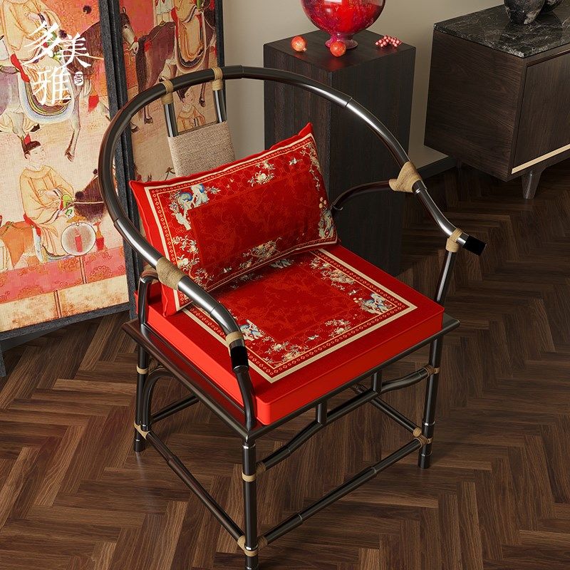 中式太师椅垫红色喜庆实木圈椅坐垫加厚红木沙发垫靠枕抱枕红石榴,珠宝/钻石/翡翠,翡翠裸石/蛋面,淘宝优惠券,粉丝福利购,淘宝优惠卷