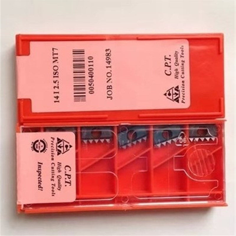 CARMEX卡迈斯CPT螺纹铣刀片14I0.5/0.75/1.0/1.5/2.0/2.5ISO MT7