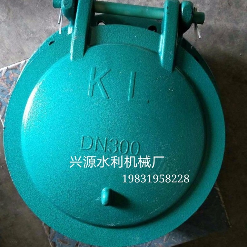 dn300波纹管止回阀 800套筒拍门200 400 500塑料排水管道单向阀门