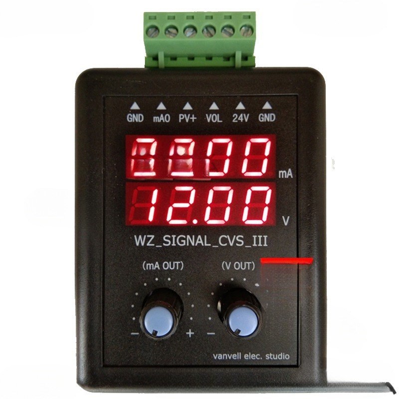 4-20mA信号发生器2p4V电流电压变送器校验仪信O号源0-10V恒流源模