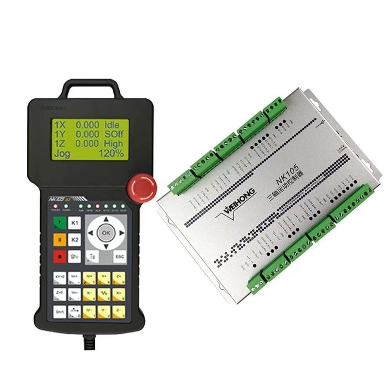 雕刻机维宏NK105 G2 G3脱机手柄运动K控制系统三轴木工加工控制器