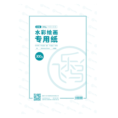 飞乐鸟云雀水彩纸8k300g水彩本