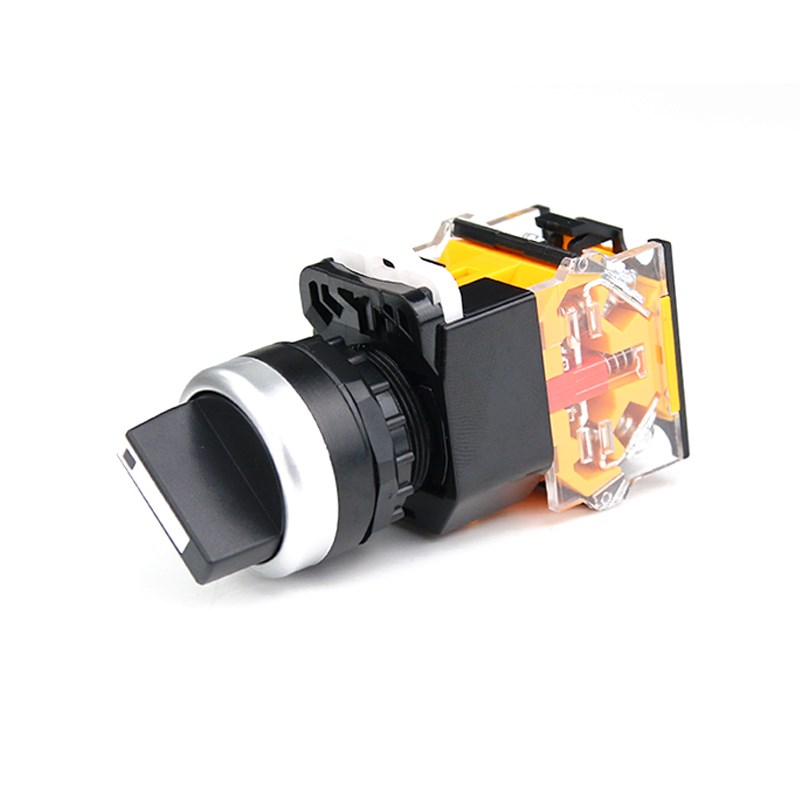 奥尊 银点 二档三档 LA38-11X2 LA38-20X3旋钮选择开关  开孔22mm