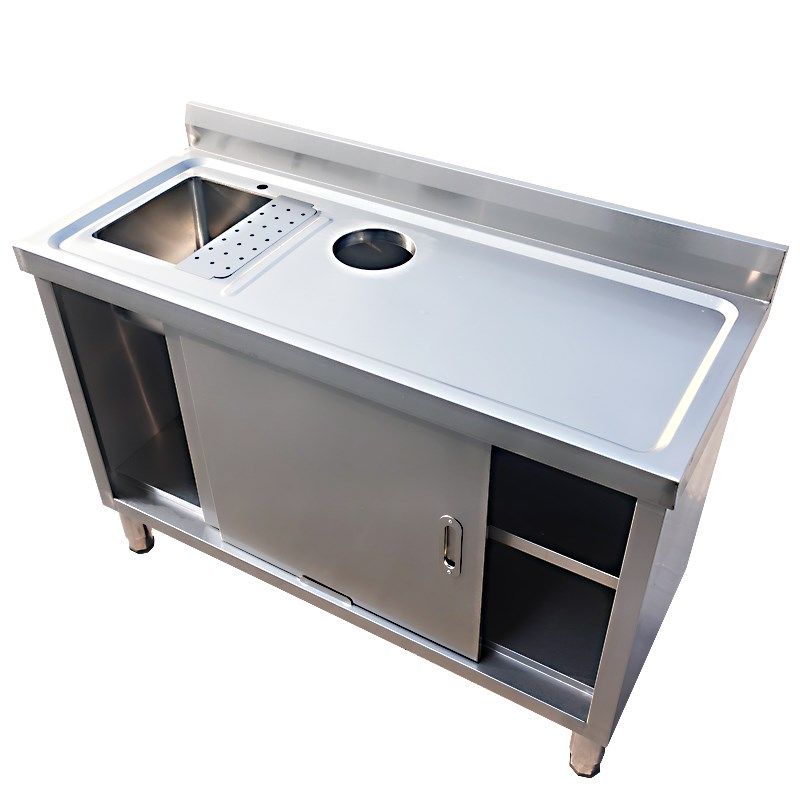 不锈钢水果操作台水池水槽一体柜出租房灶台储物柜定做家用商304,办公设备/耗材/相关服务,办公线材,淘宝优惠券,粉丝福利购,淘宝优惠卷