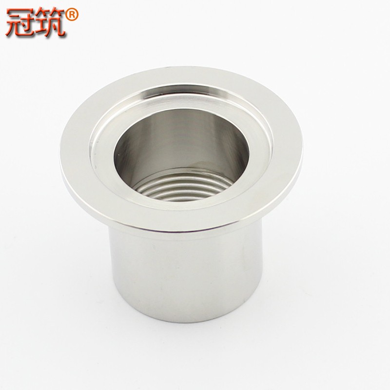 不锈钢真空KF快装内丝 n压力表转接头卡箍螺纹M20 M14 KF16 25 40