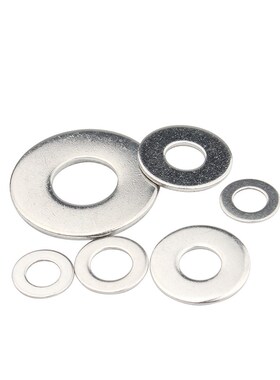 304不锈钢垫圈非标金属介子平垫片M3*x6x7x8x9x10x12*0.5/0.8/1mm
