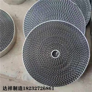 管道不锈钢304 316L波纹板阻火芯阻火片阻火器用阻火网圆形阻火盘