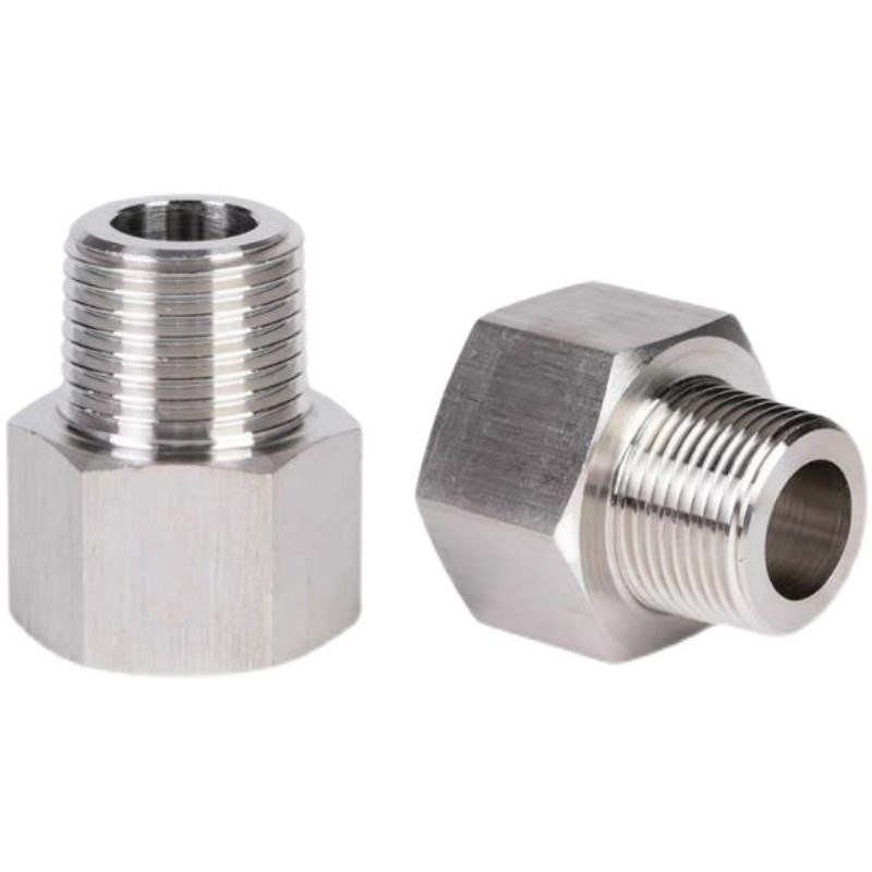 不锈钢304内外丝直通M14螺纹公英制转接补芯M20*1.5压力表接头4分