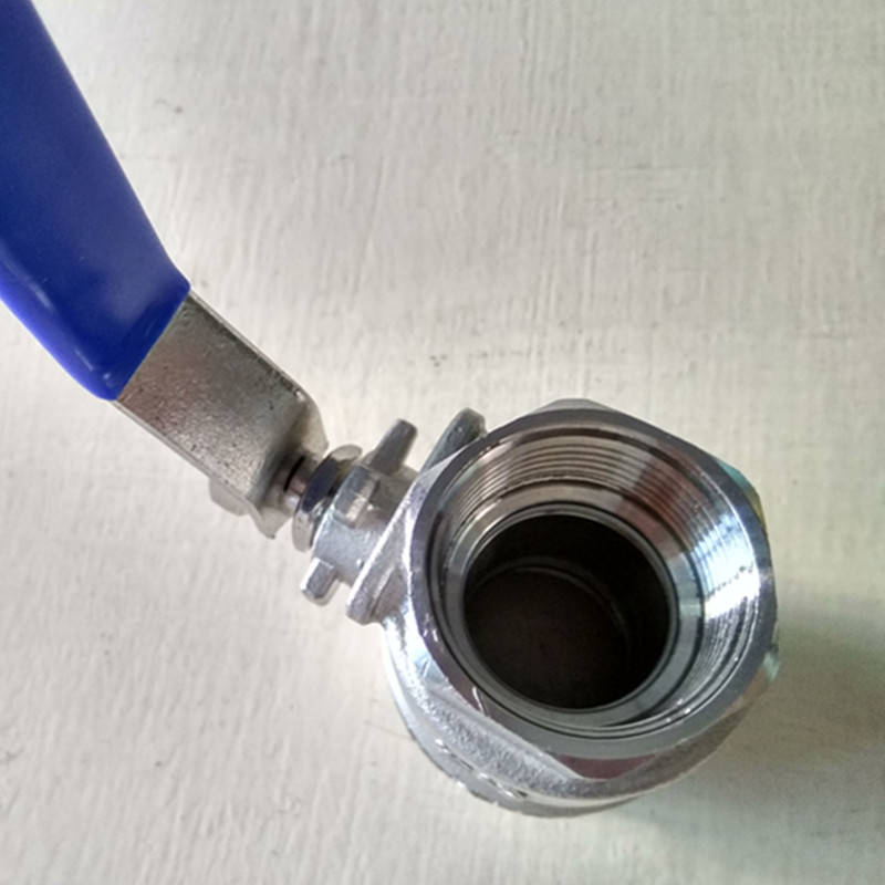 316不锈钢两片式球阀 316不锈钢球阀 二片式内螺纹球阀4分 6分1寸