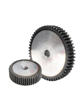 15mm1.5120模数直齿轮正齿轮圆柱齿轮81齿45钢厚齿条齿轮组合/-//