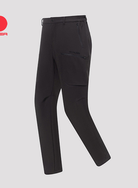 SCALER思凯乐户外软壳裤男女25秋冬款防泼水防风加绒保暖登山裤