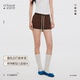 女春夏新运动休闲热裤 asomesome美式 显瘦直筒裤 修身 撞色抽绳短裤
